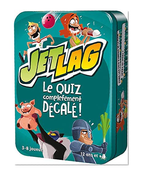Asmodee Jet Lag, CGJET01, Jeu d'ambiance