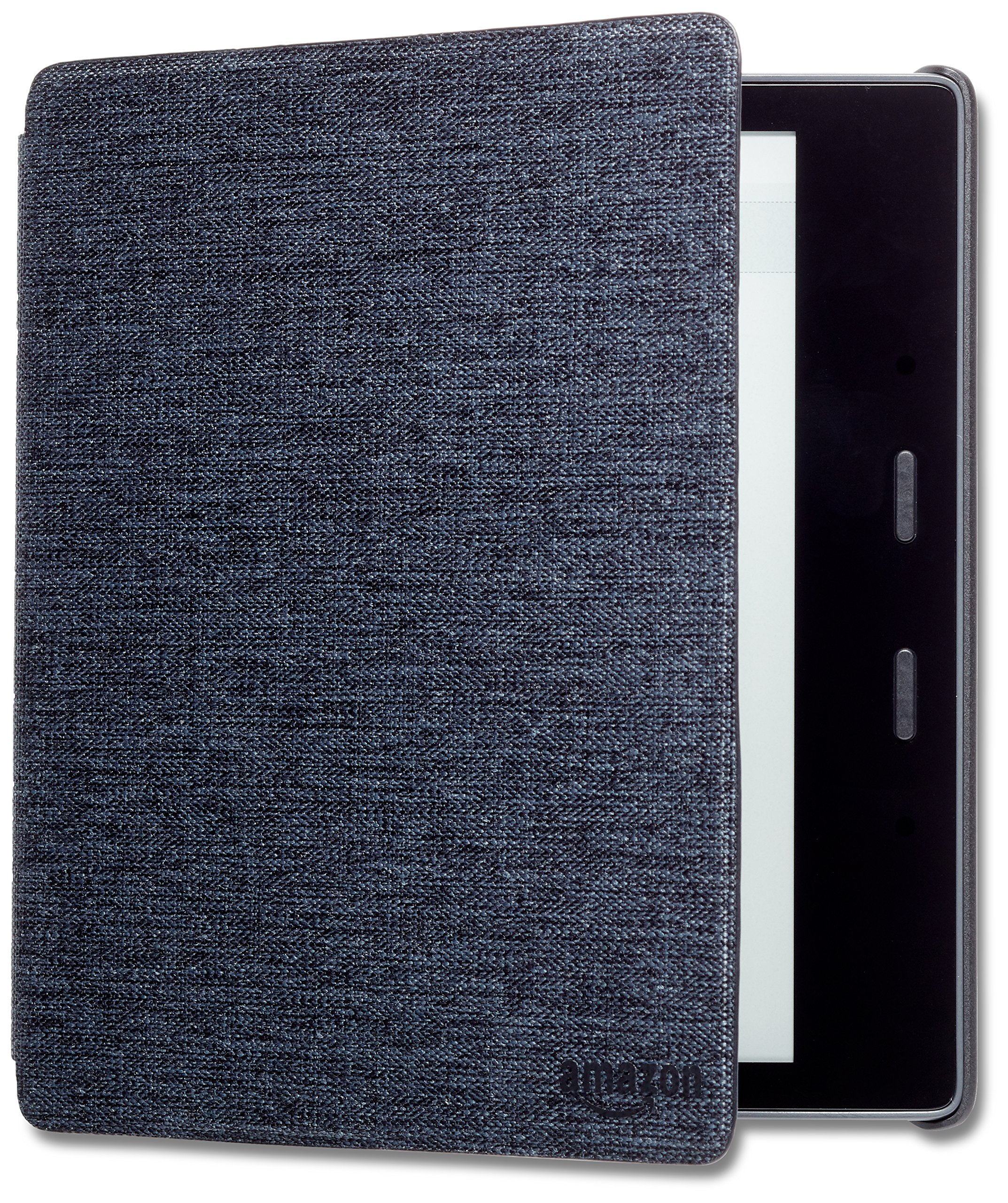 Book Cover Kindle Oasis Water-Safe Fabric Cover, Charcoal Black