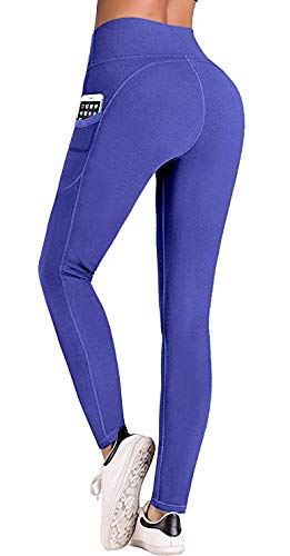 IUGA High Waist Yoga Pants with Pockets, Tummy Control, Workout Pants for Women 4 Way Stretch Yoga Leggings with Pockets