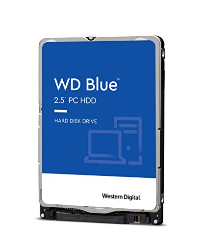 Western Digital 2TB WD Blue Mobile Hard Drive HDD - 5400 RPM, SATA 6 Gb/s, 128 MB Cache, 2.5" - WD20SPZX