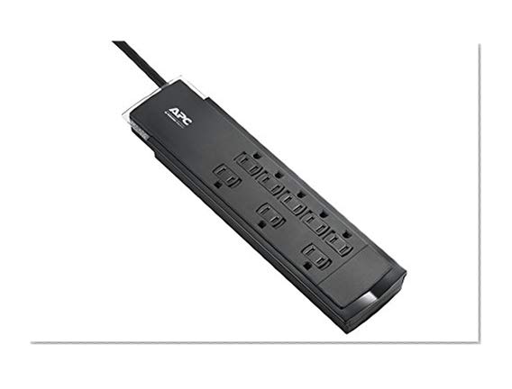 APC 8-Outlet Surge Protector Power Strip 3420 Joules, SurgeArrest Performance (P8)