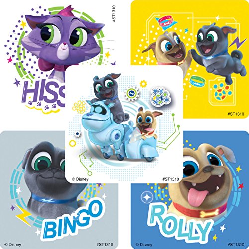 SmileMakers Puppy Dog Pals Stickers - Prizes and Giveaways - 100 Per Pack