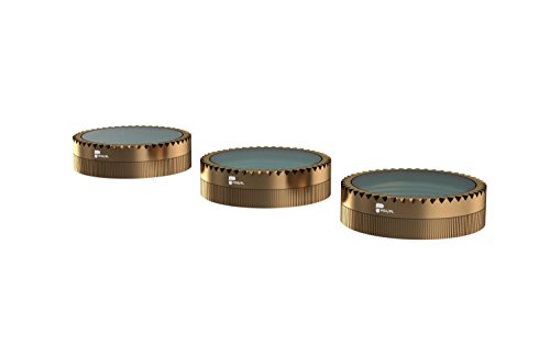 PolarPro AR-CS-Vivid Vivid Collection Filter 3-Pack (ND4/PL, ND8/PL, ND16/PL) Cinema Series for DJI Mavic Air