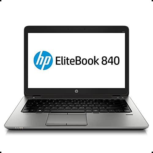 Book Cover HP EliteBook 840 G1 14in HD Business Laptop Computer Ultrabook, Intel Core i5-4300U 1.9 GHz Processor, 8GB RAM, 128GB SSD, USB 3.0, VGA, Wifi, RJ45, Windows 10 Professional (Renewed)