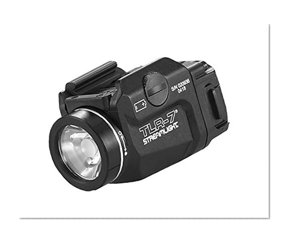 Book Cover Streamlight 69420 TLR-7 Low Profile Rail Mounted Tactical Light, Black - 500 Lumens