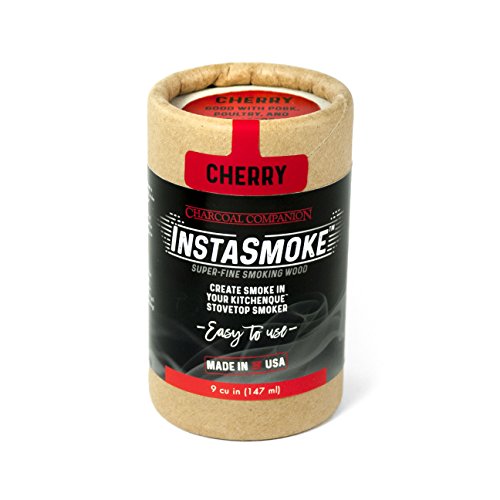 Charcoal Companion CC6079 InstaSmoke Tubes Cherry Superfine Wood Chips