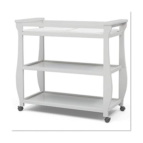Delta Children Lancaster Changing Table, Bianca White