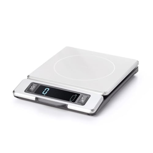 OXO Good Grips 11-Pound Stainless Steel Food Scale with Pull-Out Display - Black