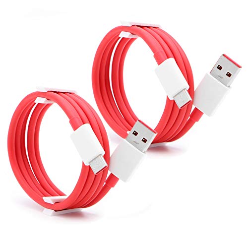 Book Cover DeepDa OnePlus Dash Cable (2 PACK), Dash Type C USB Charging Cable for OnePlus 5/5T OnePlus 3/3T (3.3ft)