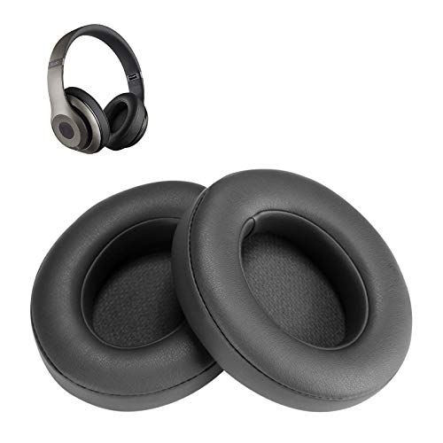 Book Cover Titanium Replacement Earpads, AGPTEK 2 Pieces Foam Ear Pad Cushion Compatible with Beats Studio 2.0 Wired/Wireless B0500 B0501 Headphone & Beats Studio 3.0
