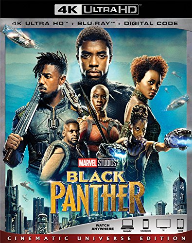 Book Cover Black Panther 4K Ultra [Blu-ray]