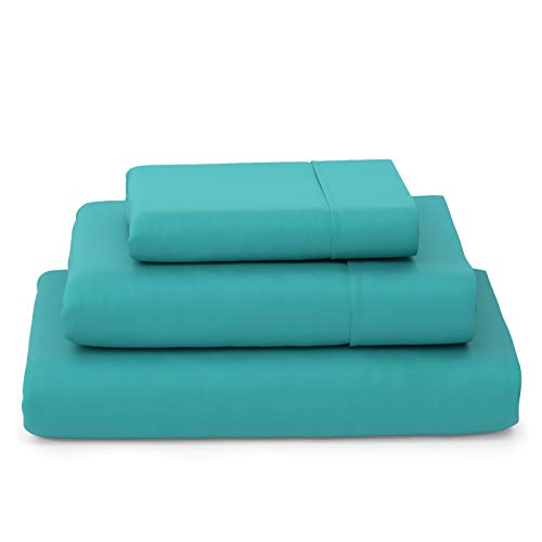 Cosy House Collection Luxury Bamboo Sheets - 5 Piece Bedding Set - High Blend From Natural Bamboo Fiber - Soft Wrinkle Resistant Fabric - 2 Fitted Sheets,1 Flat,2 Pillow Cases - Split King, Sage Green