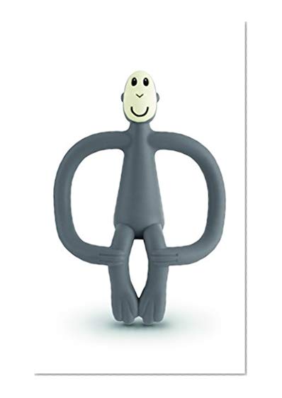 allumette Singe jouet de dentition, gris