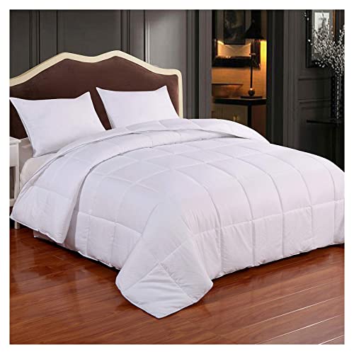 Homelike Moment Down Alternative Comforter King All Season Lightweight Duvet Insert White Microfiber Comforter With Corner Tabs Hypoallergenic King Size