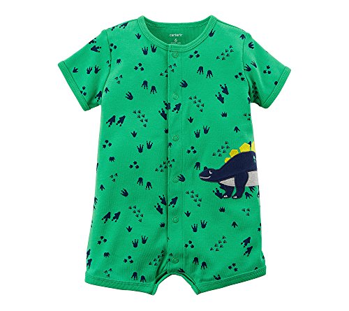 Book Cover Carter's Baby Boys' Snap-Up Cotton Romper