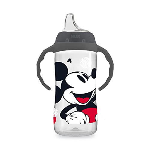 Book Cover NUK Disney Large Learner Sippy Cup, Mickey Mouse, 10 Oz 1-Pack