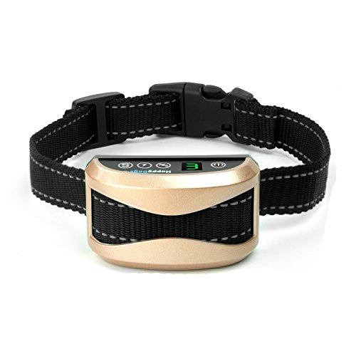Bark Collar Rechargeable - Barking Collar For Medium and Large Dogs - Anti Barking Device