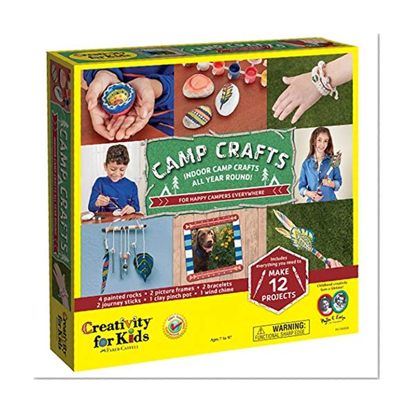 Creativity for Kids Camp Crafts - Create 12 Classic Arts and Craft Projects