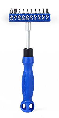 MusicNomad MN228 The Octopus Plus Bit Set 17 N' 1 Tech Tool