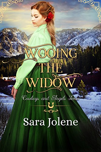 Book Cover Wooing the Widow (Cowboys and Angels Book 8)