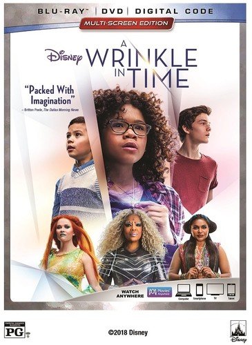 Book Cover A Wrinkle in Time [Blu-ray]