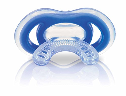 Nûby ID618 Sucette de Dentition Silicone Gum-Eez 0m+