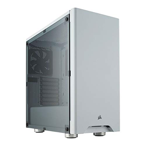 CORSAIR Carbide 275R Mid-Tower Gaming Case, Window Side Panel- White