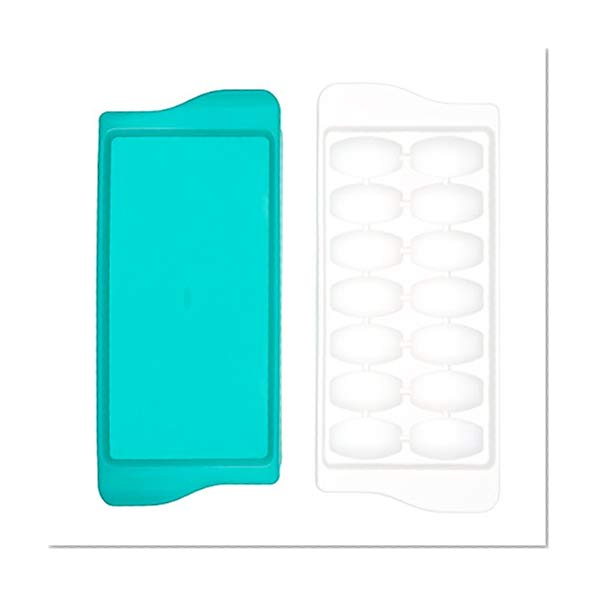 Book Cover OXO Tot Baby Food Freezer Tray with Protective Cover