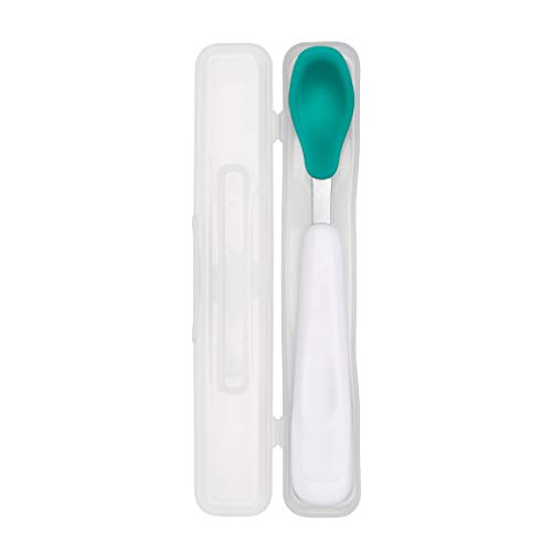 Book Cover OXO Tot On-The-Go Feeding Spoon - Teal