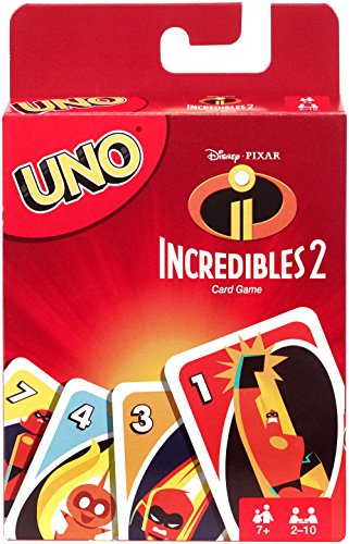 Book Cover UNO Incredibles 2 Card Game