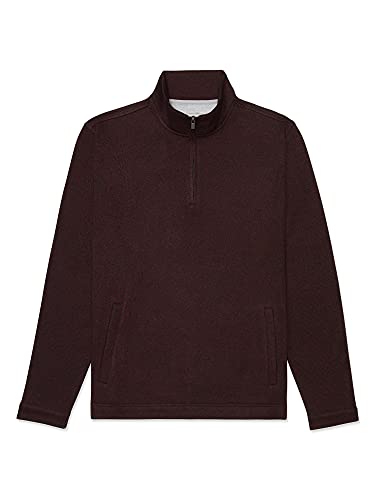 Van Heusen Men's Flex Long Sleeve 1/4 Zip Soft Spectator Sweater Fleece