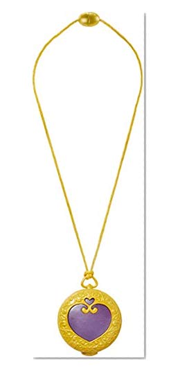 Polly Pocket Médaillon Magique, pendentif lumineux pour jouer les scènes de transformation, jouet enfant, édition 2018, FRY34