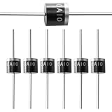 (Pack of 20 Pieces) Chanzon 10A10 Rectifier Diode 10A 1000V R-6 Axial 10 Amp 1000 Volt Electronic Silicon Diodes