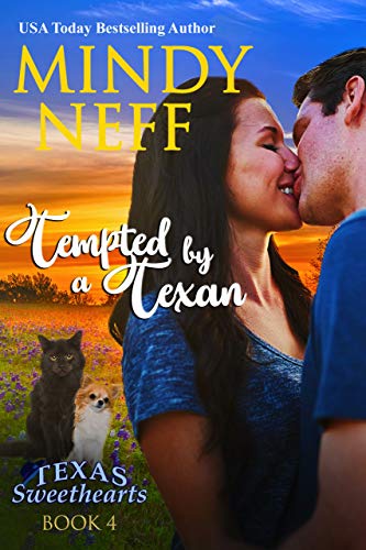 Book Cover Tempted by a Texan: Small Town Contemporary Romance (Texas Sweethearts Book 4)