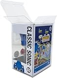 EcoTEK Protectors, 20-Pack Protective Cases Fits 4" Display Figures - Scratch-Resistant, Strong, Crystal Clear Acid-Safe Display Case for Action Figures, Toys, and Collectibles
