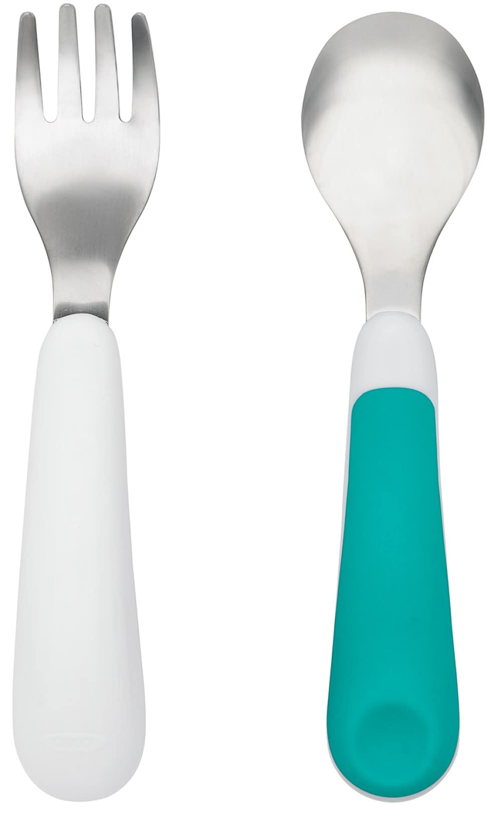 OXO Tot Fork & Spoon Set- Teal , 2 Piece Set Tot Teal