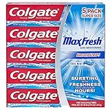 Colgate 292255 Maxfresh 5 Pack/ 7.6 oz, Shape