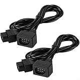 Upgraded 2 Pack 6 Feet Cables for Nintendo NES Extension