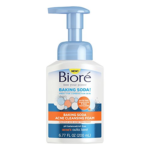 BiorÃ© Baking Soda Acne Cleansing Foam for Combination Skin (6.77 oz)