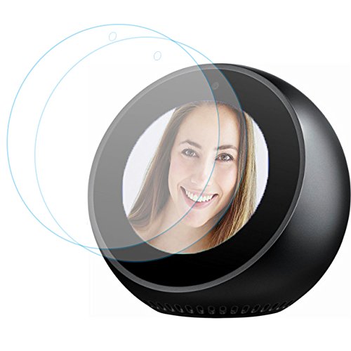 Screen Protector for Amazon Echo Spot (2 pcs) - Screen Cover for Full Protection | Glare Reducing & Anti-Scretch Protectors for High Definition & Clear Display - Best Echo Accessories by Adika