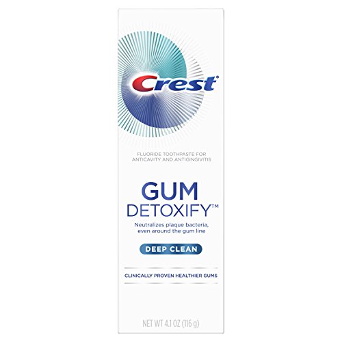 Book Cover Crest Gum Detoxify Deep Clean Toothpaste, 4.1 oz