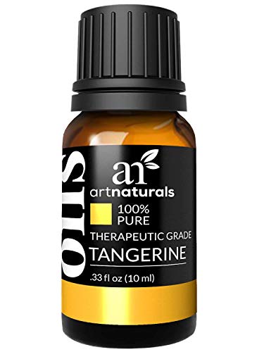 artnaturals 100% Pure Tangerine Essential Oil - (.33 Fl Oz / 10ml) - Undilued Therapeutic Grade - Citrus
