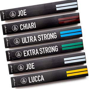 Cafe Joe USA Espresso Capsules, VARIETY SAMPLER, Nespresso Original Compatible Pods, 10-Count Sleeves, (60 Capsules)