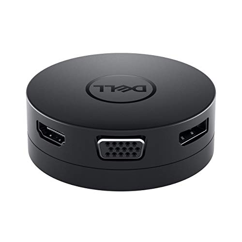 Dell USB-C Mobile Adapter (DA300), Black, DELL-DA300 DA300 Port Adapter