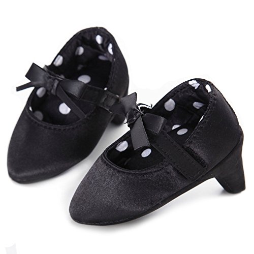 Newborn Baby Girls Shoes Bowknot Soft Sole Crib Shoes First Walkers