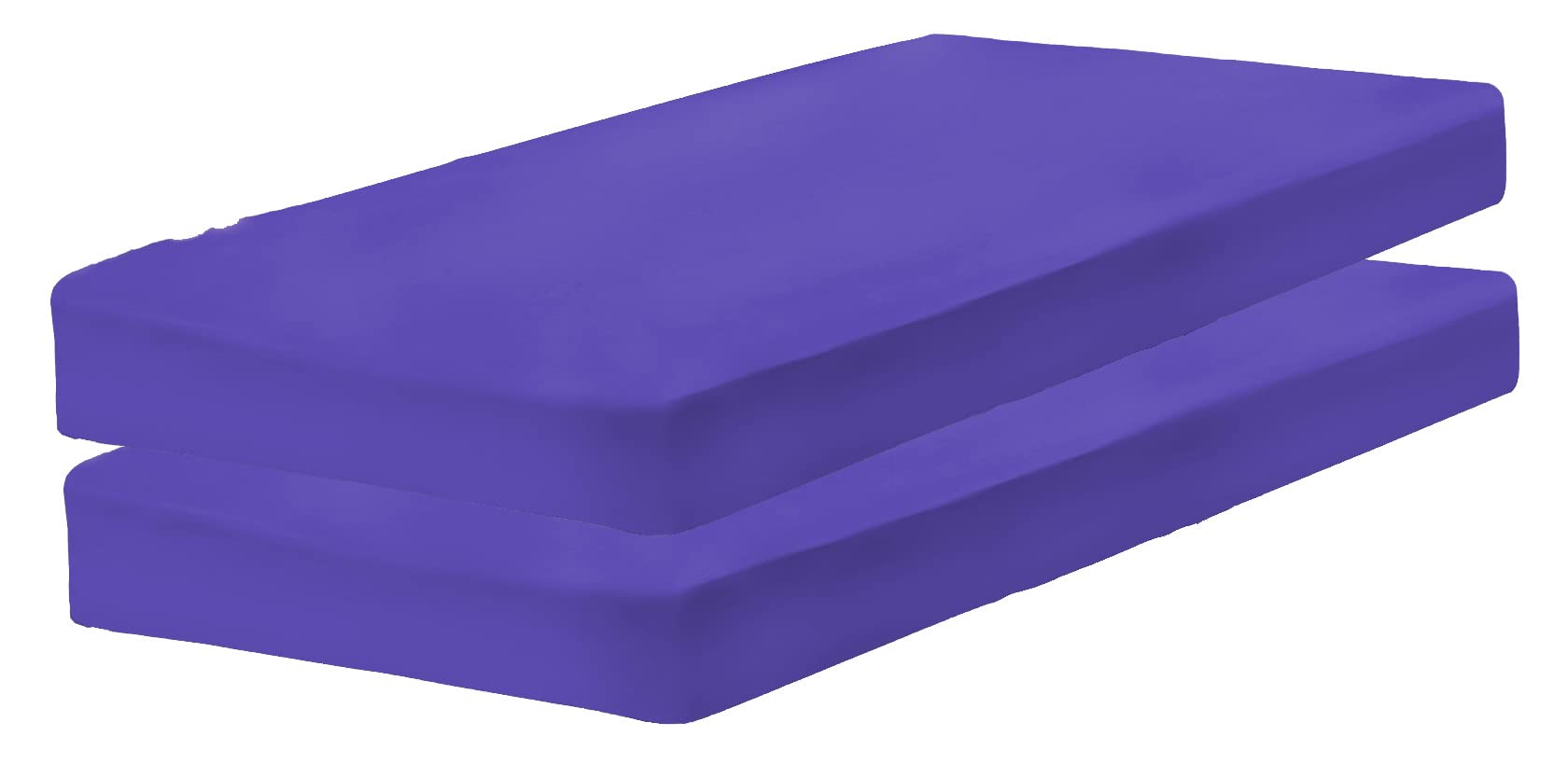 Gilbin 100% Jersey Knit Cotton Fitted Cot Sheet for Camp Cot Mattresses 30" x 75"