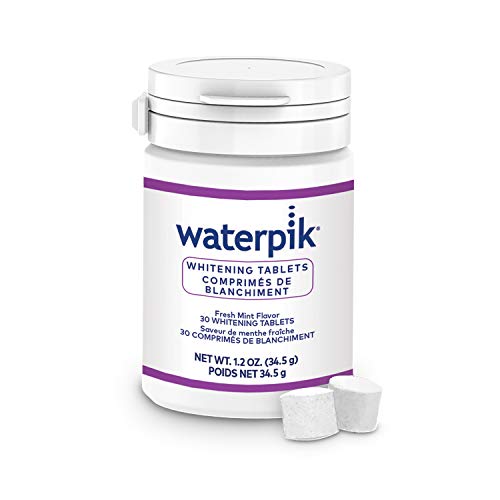 Waterpik Whitening Water Flosser Refill Tablets (Only compatible with Waterpik Whitening Flosser), 30 Count