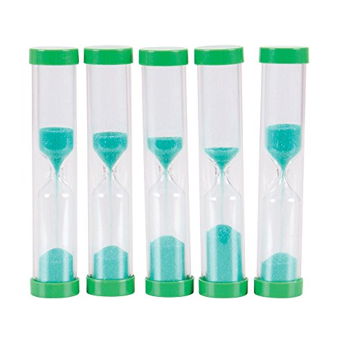 Bigjigs Toys Sablier de 1 Minute (Lot de 5)