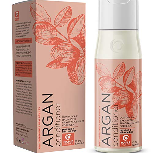 Argan Conditioner for Women and Men â€“ Sulfate Free Natural Color Treated Hair Care for Dry Hair â€“ Moroccan Argan Oil for Hair Growth and Thickness â€“ Pure Pomegranate Jojoba Oil Silk Amino Acid â€“ 10 oz
