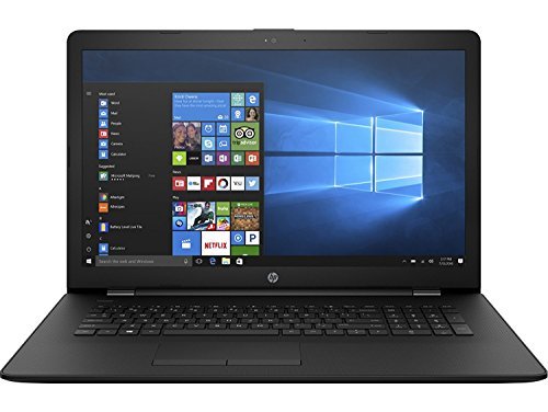 2018 Flagship HP 17.3" HD+ SVA BrightView WLED-Backlit Laptop - Intel Dual-Core i3-7100U 2.4GHz, 8GB DDR4, 2TB HDD, DVDRW, Backlit Keyboard, 802.11ac, Bluetooth, HDMI, Webcam, USB 3.1, Win 10 - Black